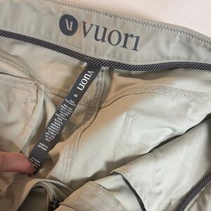 Vuori Light Khaki Pants